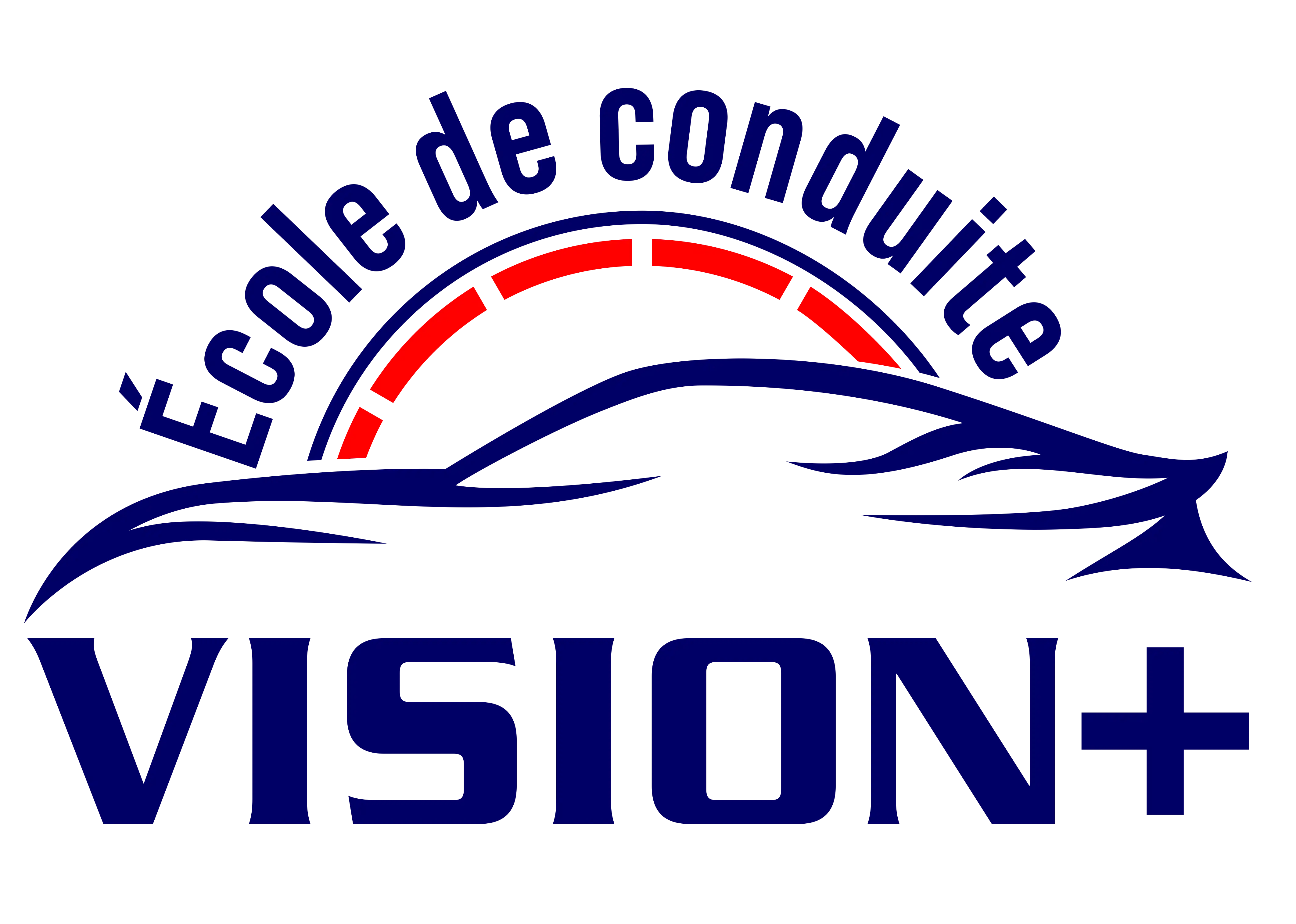 Logo École de conduite Vision Plus